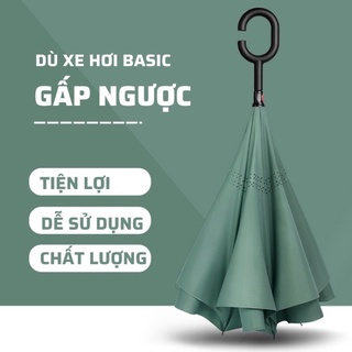 Ô dù gấp ngược đi ô tô kiểu nhật