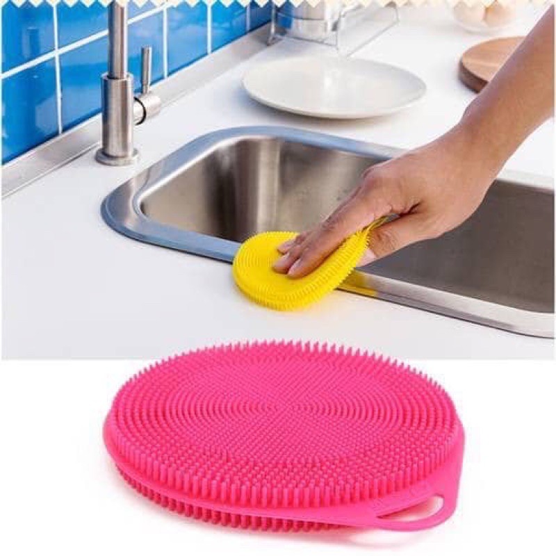 Miếng rửa chén silicon tạo bọt siêu sạch | WebRaoVat - webraovat.net.vn