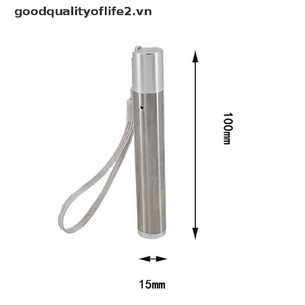 Đèn Pin Laser USB Mini 3 Trong 1 Bằng Hợp Kim Nhôm Chất Lượng Cao