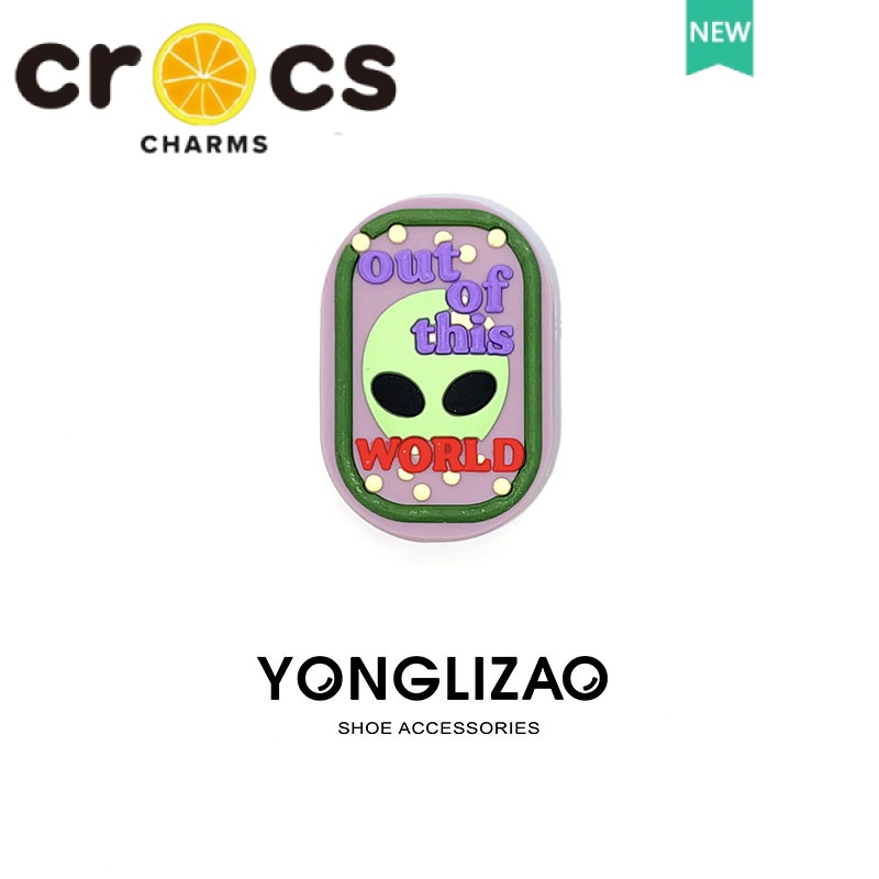 Phụ Kiện Khóa Giày crocs Họa Tiết Hoa Hoạt Hình Thời Trang DIY