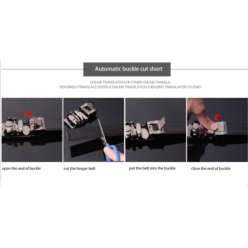 High-end men's leather belt fashion giveaways- men's wallets