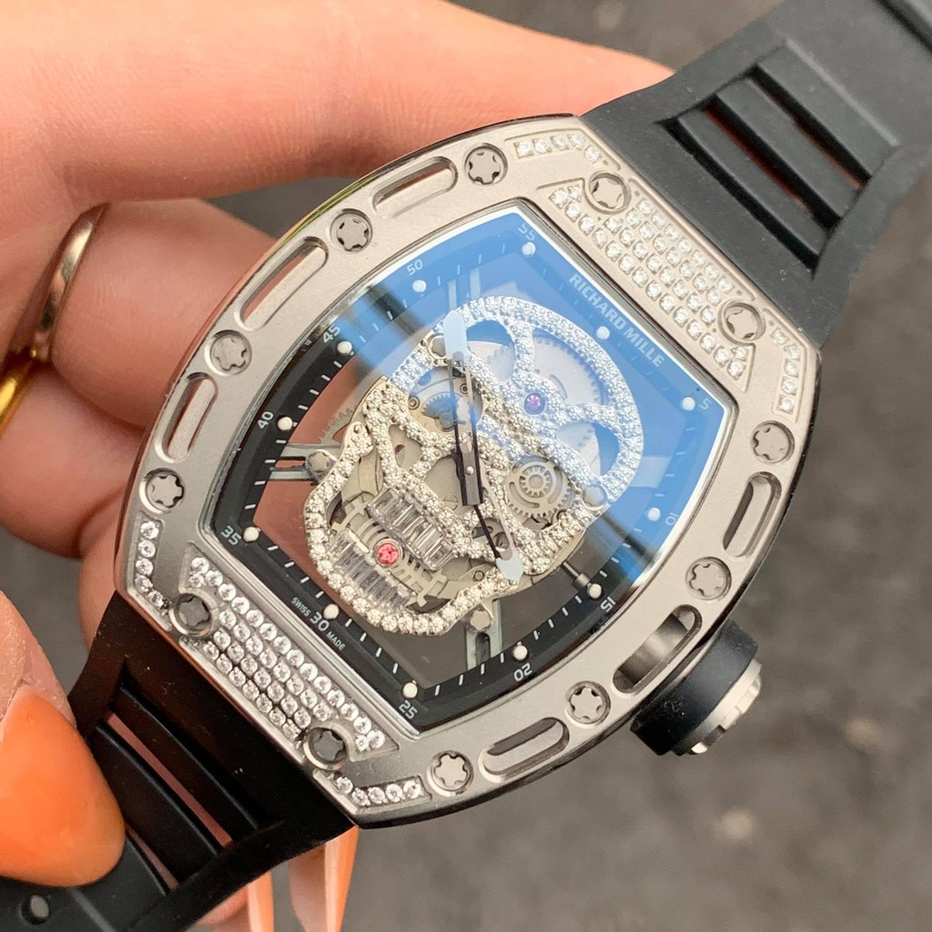 Đồng Hồ Nam RICHARD MILLER RM052 - Dây Cao Su - Automatic