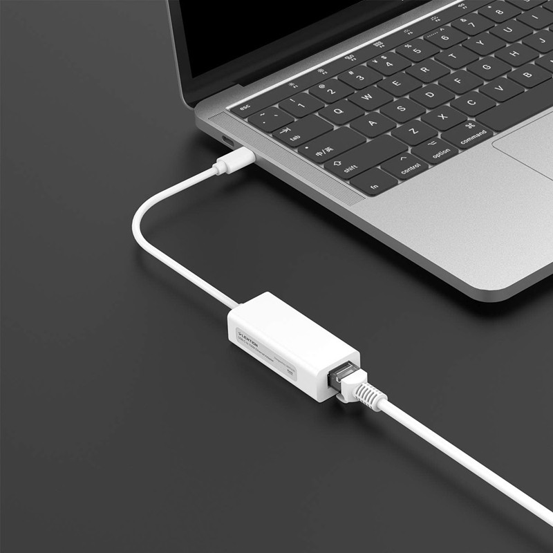 Cáp Chuyển Đổi Usb C Sang Ethernet Cu404 10 / 100m Cho 2020-2016 Macbook Pro 13 / 15 / 16