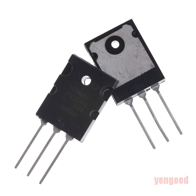 Cặp bóng bán dẫn công suất 2SA1943 &amp; 2SC5200 PNP thay thế tiện dụng