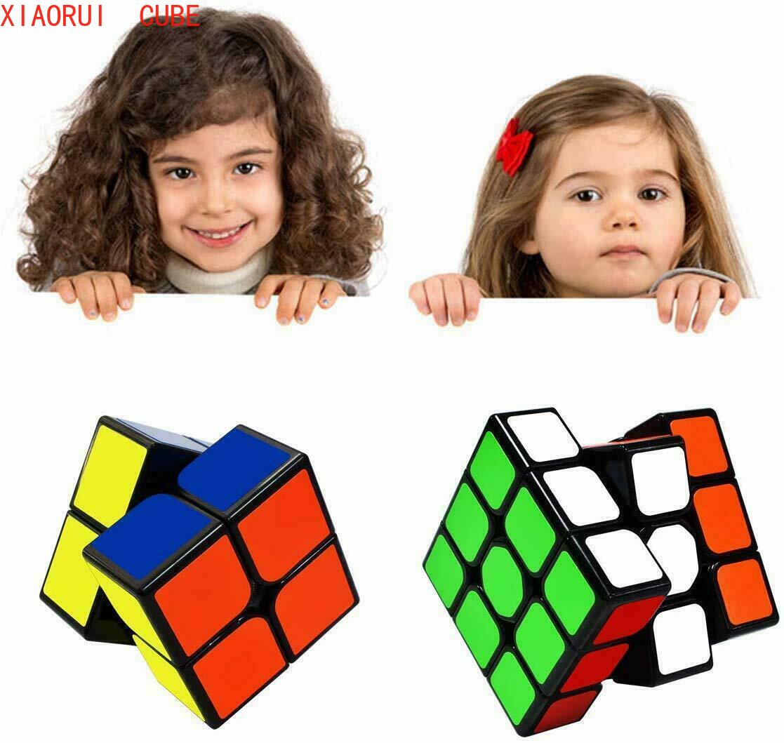 2 Khối Rubik Đồ Chơi Rèn Luyện Trí Não