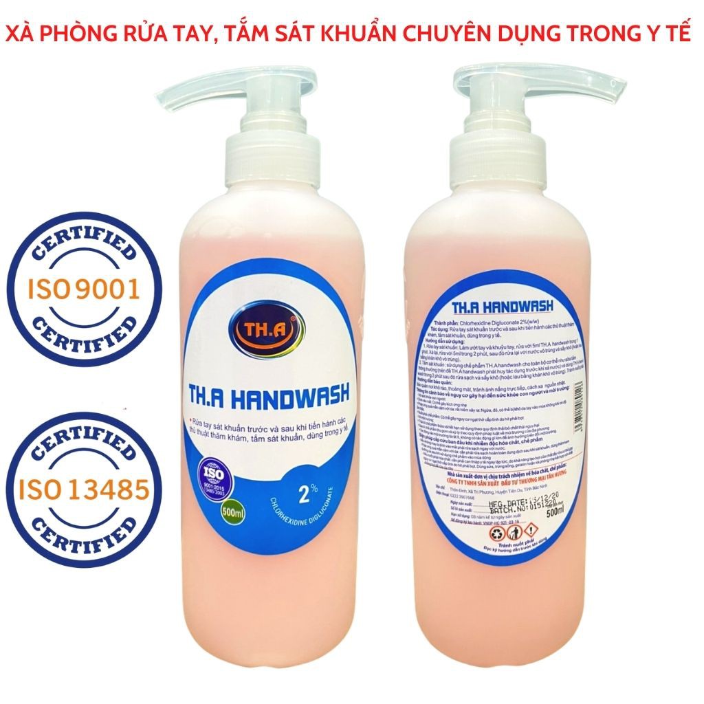 Dung dịch rửa tay phẫu thuật 2% Chlorhexidine TH.A Handwash | BigBuy360 - bigbuy360.vn