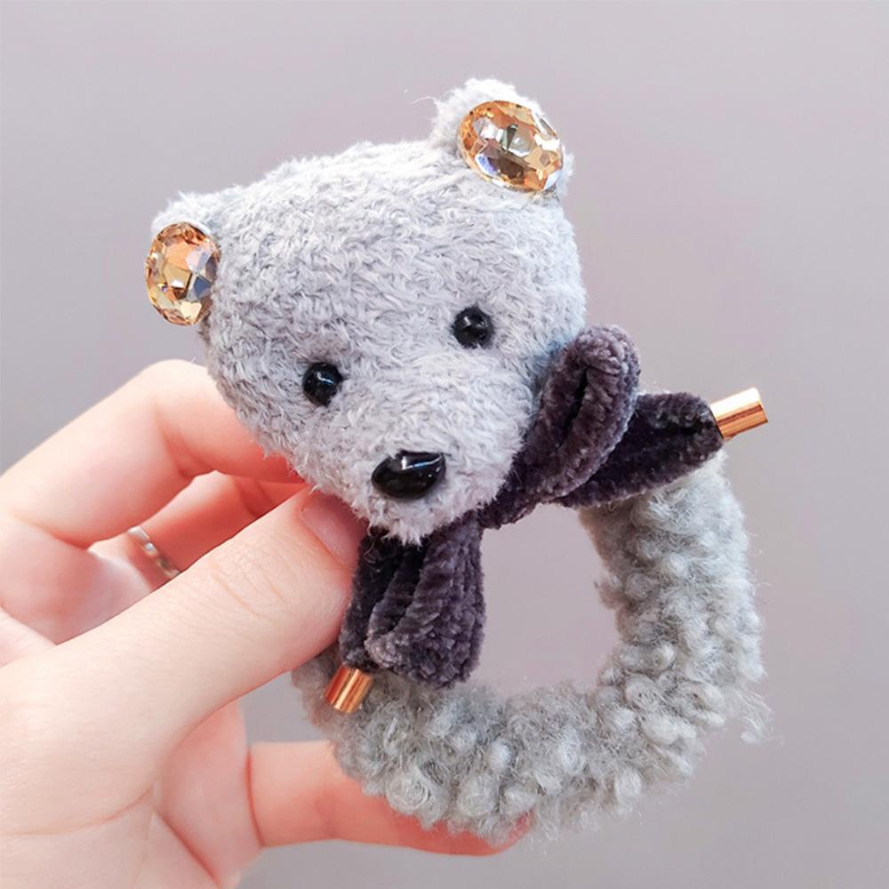 Dây Cột Tóc Hình Gấu Bông Dễ Thương Cho Nữ|Dây Cao Su Cột Tóc Chuyên Dụng Chất Lượng Cao