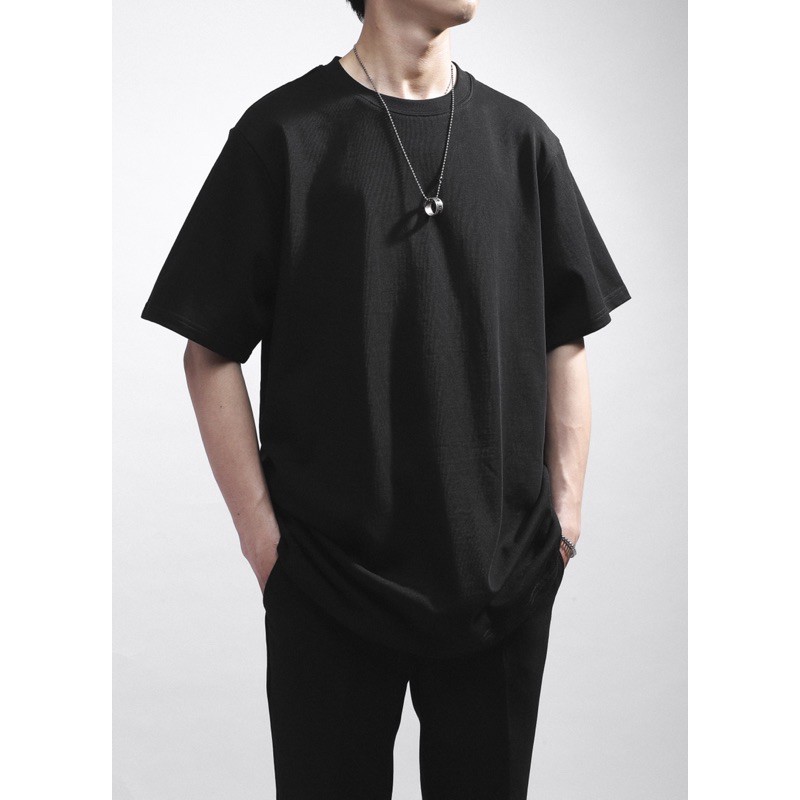 Áo thun cổ tròn unisex trơn 4 màu, chính hãng NINETY.3, 100% cotton cao cấp, free đóng hộp xịn khi mua từ 3 áo | BigBuy360 - bigbuy360.vn