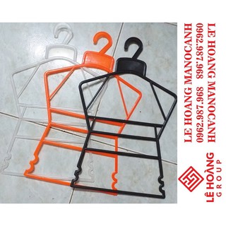 Móc nhựa 30 chiếc bộ to trẻ em 3-6 tuổi teo đồ bộ trẻ em