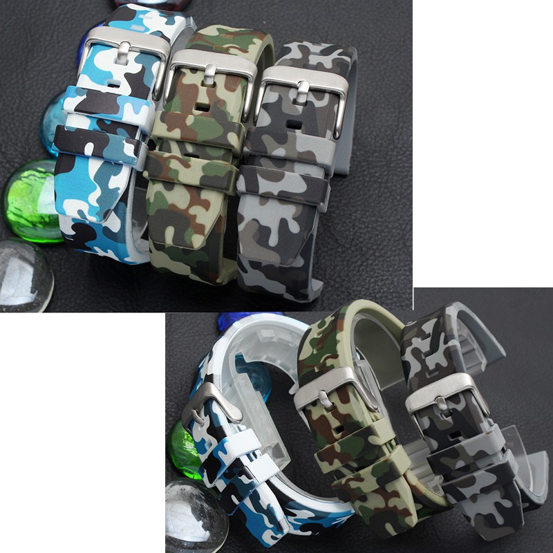 Dây đeo silicon Huami Amazfit Bip Bit Pace Youth Smart Watch Ngụy trang