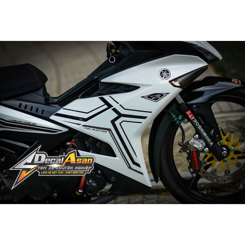 Tem Rời Exciter 150 Y15ZR MALAYSIA | Chống Xươc | Chống Bay Màu