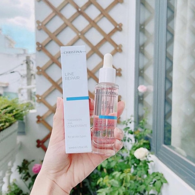 Serum H.A Siêu Cấp Nước, Cấp Ẩm Giúp Da Luôn Căng Mịn & Trẻ Hóa Da Christina Line Repair Theraskin HA Concentrate