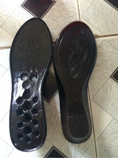 Combo phụ kiện móc giày len sandal có đế