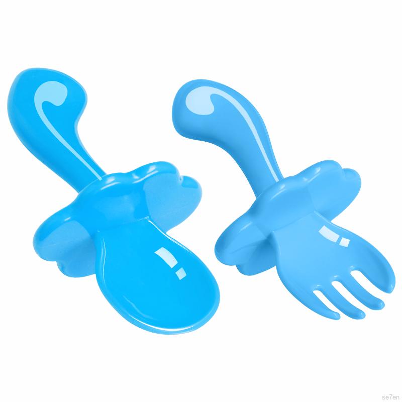 Bộ muỗng nĩa an toàn chuyên dụng cho bé trên 6 tháng tuổi