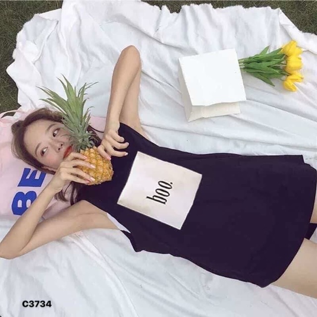 Áo tanktop boo (C)