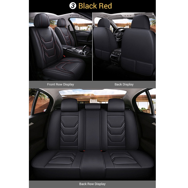 Bọc ghế ngồi xe hơi SEAMETAL Sedan SUV bằng da nhân tạo bảo vệ nội thất ô tô