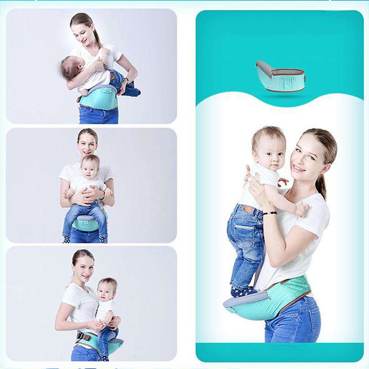 Địu em bé 4 tư thế đa năng BABY LAB (Từ 03 đến 30 tháng)