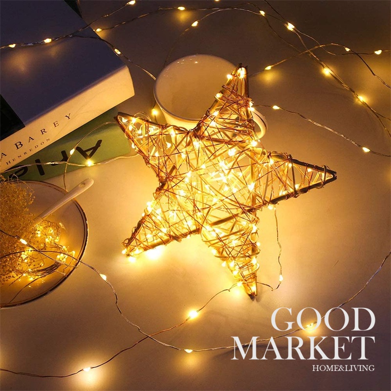 Dây Đèn Led 2M Chạy Bằng Pin Dùng Để Trang Trí Phòng Ngủ