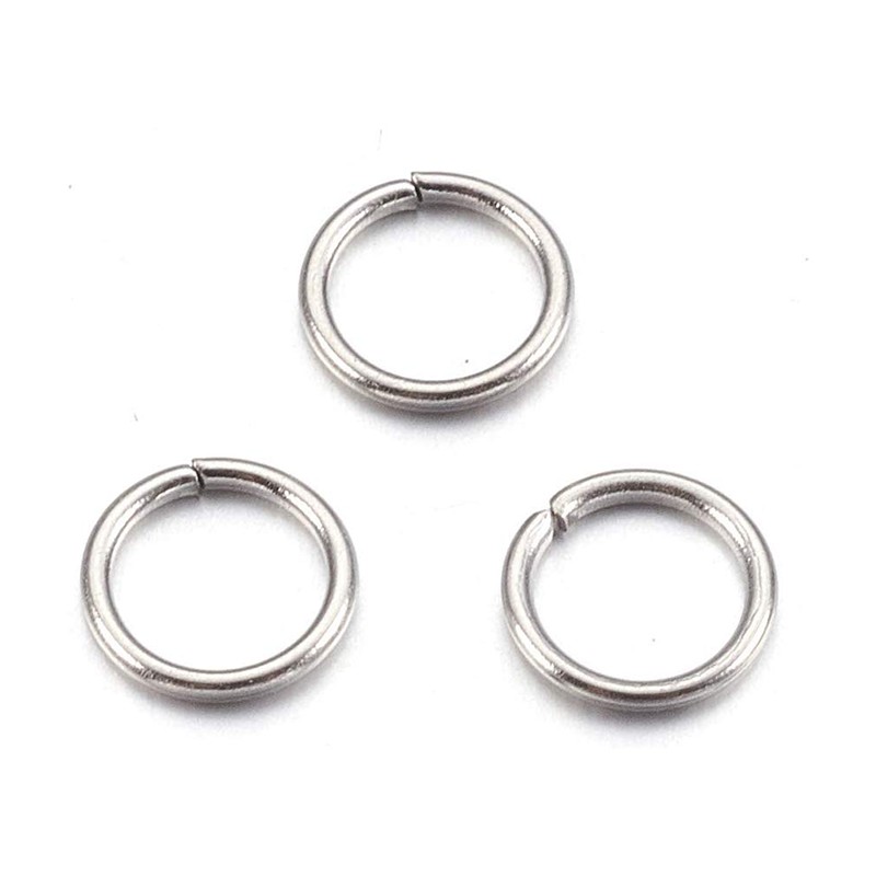 53-625 Vòng nối BENECREAT bằng thép không gỉ 304 làm trang sức thủ công