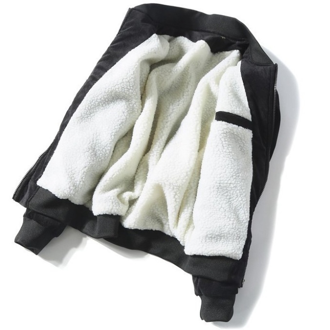 Áo ấm nam, áo khoác nam mùa đông cao cấp da lộn lót lông cừu cổ cao bomber đẹp hàng hiệu mặc thu đông siêu ấm áp W1 - Hà