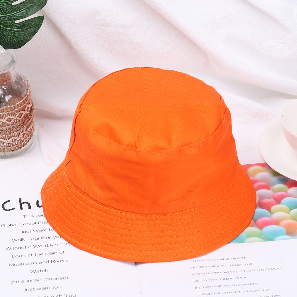 Mũ cotton chống nắng màu kẹo thời trang mùa hè cho bé gái