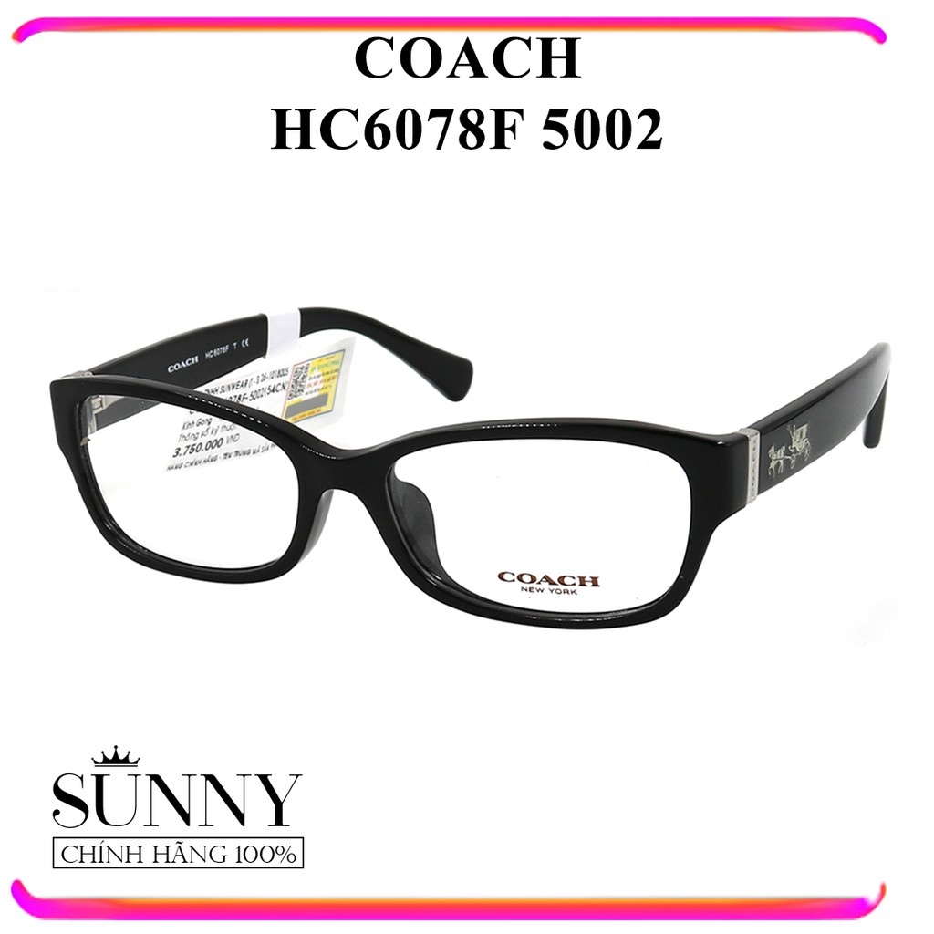 Gọng kính thời trang Coach HC6078F 5002 - chính hãng Italy, bảo hành toàn quốc