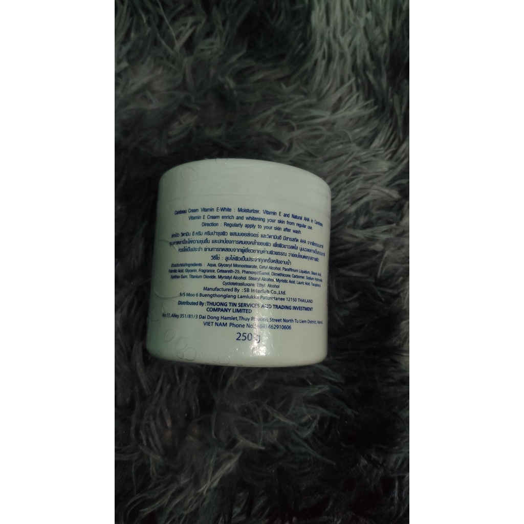 [Chính Hãng] [HÀNG HOT] Kem body dưỡng trắng da toàn thân Carebeau Vitamin E-White 250g | BigBuy360 - bigbuy360.vn