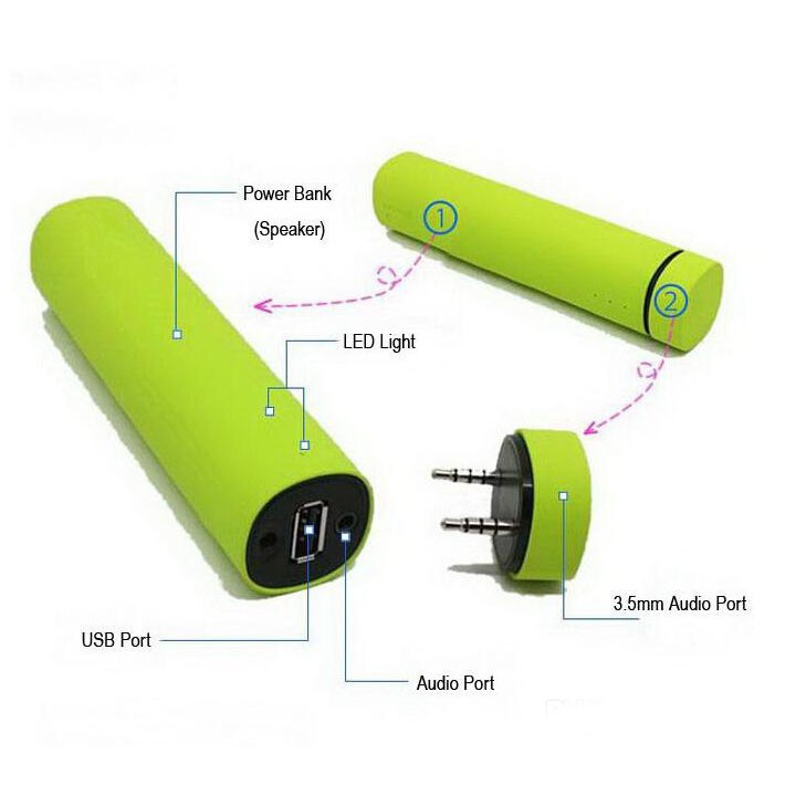 Loa kiêm sạc dự phòng 4.000mAh Power Jam