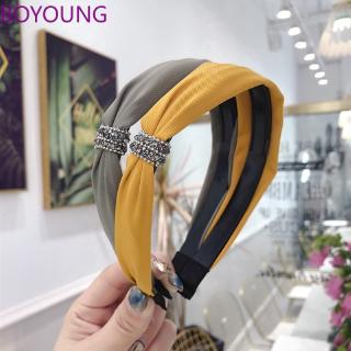 Băng đô nơ đính đá phong cách Hàn Quốc xinh xắn dành cho nữ