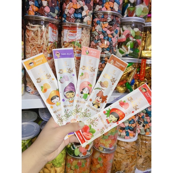 KẸO THẠCH ZAI ZAI ĐỨC HẠNH SIÊU NGON DẠNG THANH