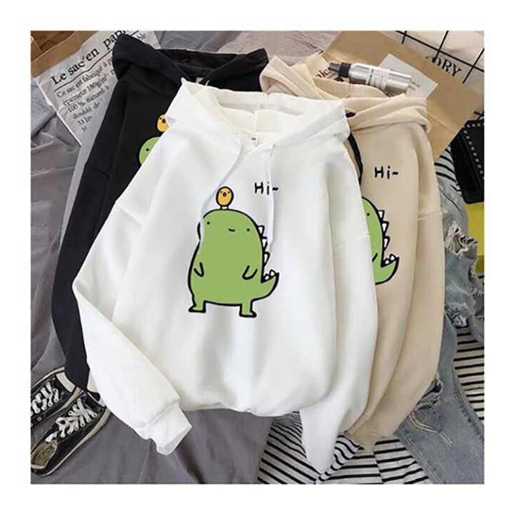 Áo hoodie khủng long bé dễ thương ,đáng yêu -Áo hoodie thời trang nam nữ SIÊU MỊN,SIÊU ẤM,SIÊU HOT