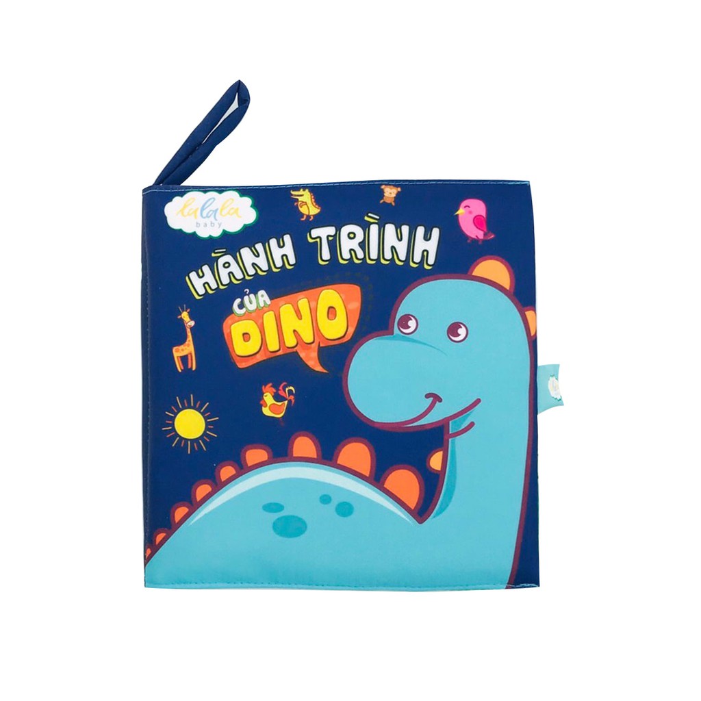 Sách vải Lalala Baby - Hành trình của Dino - Made in Vietnam