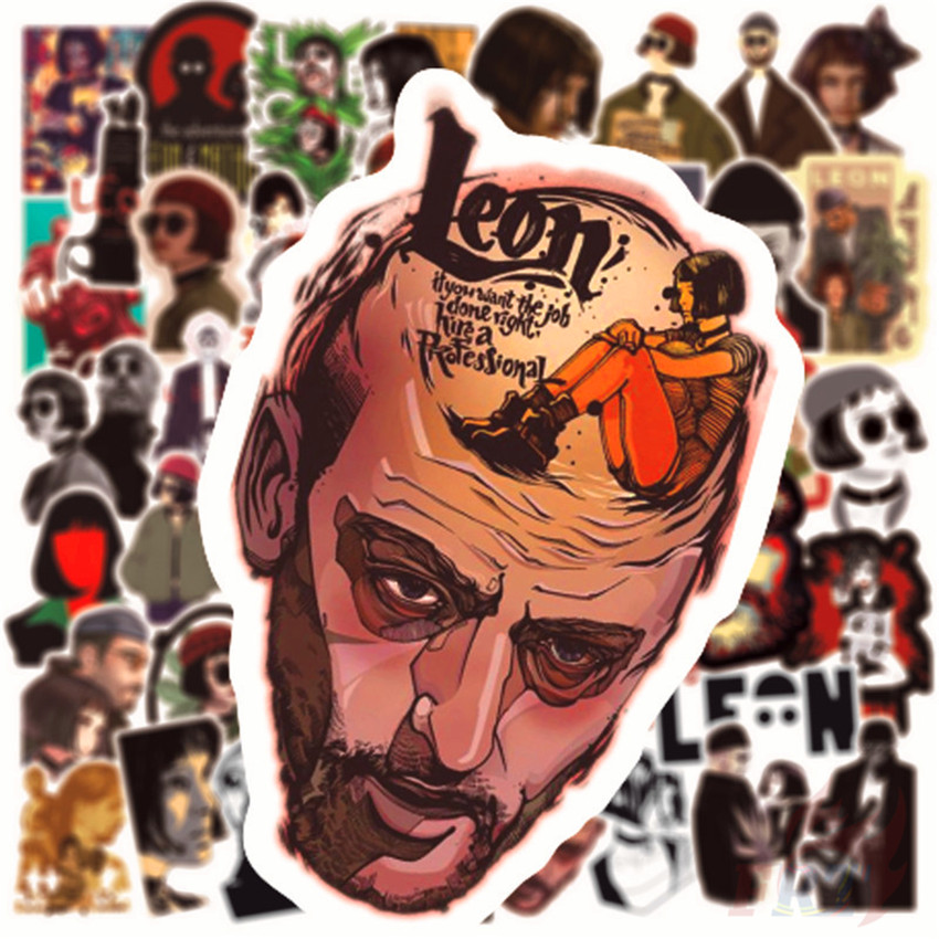 ❉ Leon:The Professional Series 01 Stickers ❉ 50Pcs/Set Classical Movie DIY Waterproof Doodle Decals Stickers