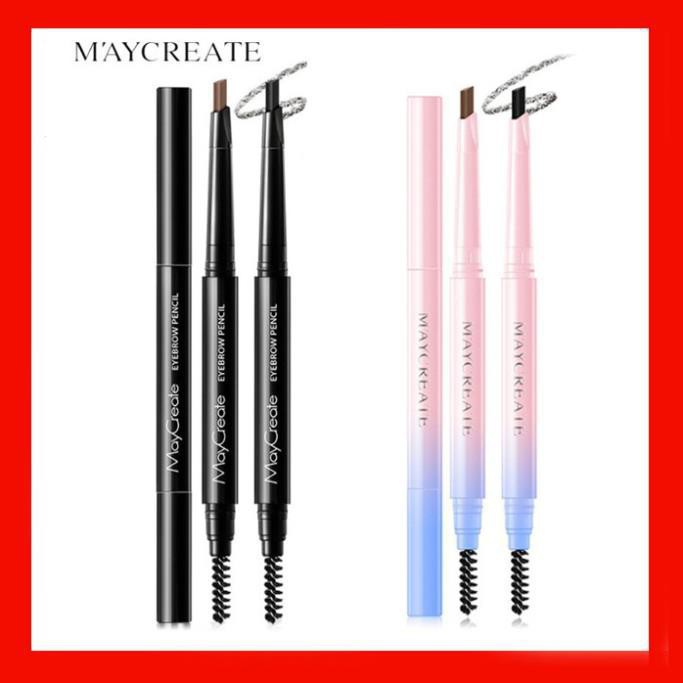 K1-    Chì kẻ mày Maycreate chính hãng 2 trong 1 DCLM002