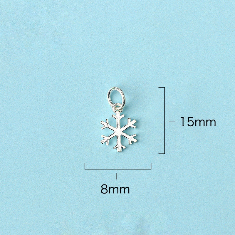 GIÁ SỈ  Bạc chuẩn: Charm bạc bông tuyết siêu xinh - Hàng đẹp loại 1 PH932