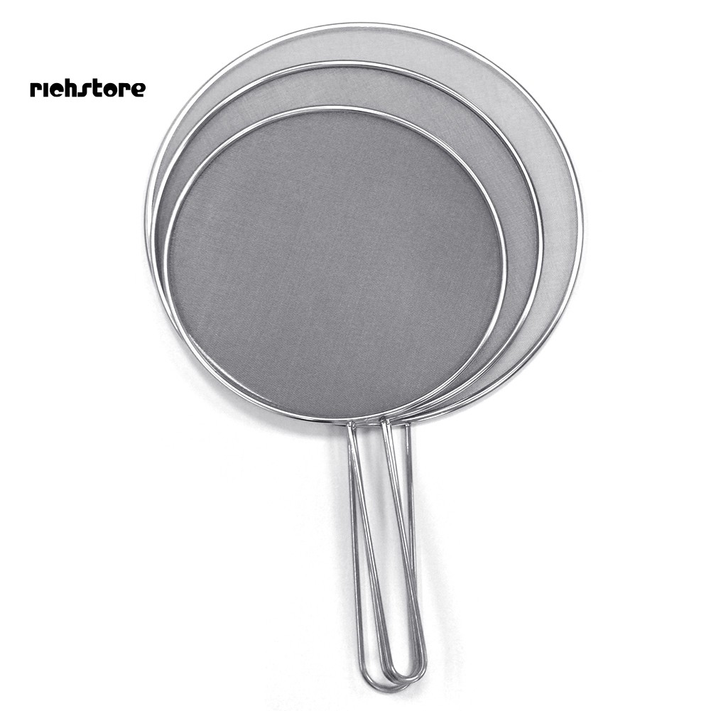 Nắp Đậy Chảo Chiên Chống Tràn Chống Dầu Bằng Thép Không Gỉ Ốp