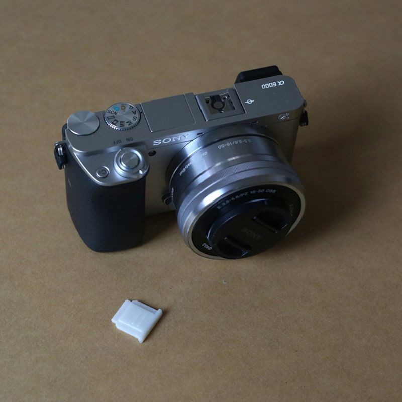 9QN TYAV1 Nắp đậy chống bụi chống va đập cho chân nối đèn flash máy ảnh Sony FA-SHC1M A6000 A7 A9 RX100 DSLR 8