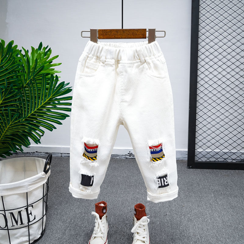 Quần Dài Lưng Thun Thời Trang Cá Tính Cho Bé Trai