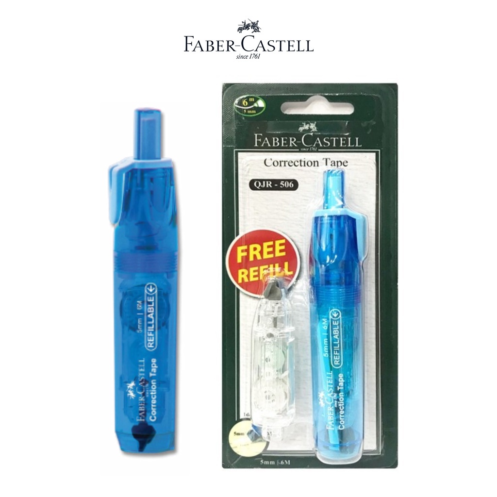 Bút Xoá Kéo Bấm Faber-Castel 6M +1 Refill