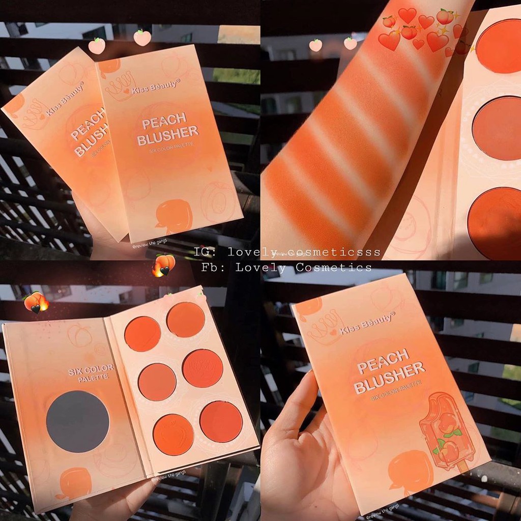 🍑🍑MÁ HỒNG 6 Ô KISS BEAUTY 🍑🍑 | BigBuy360 - bigbuy360.vn