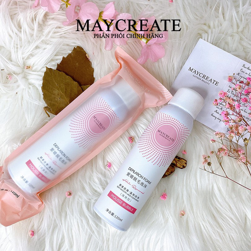 Xịt Tẩy Lông Maycreate 120ml Hàng Nội Địa Trung.