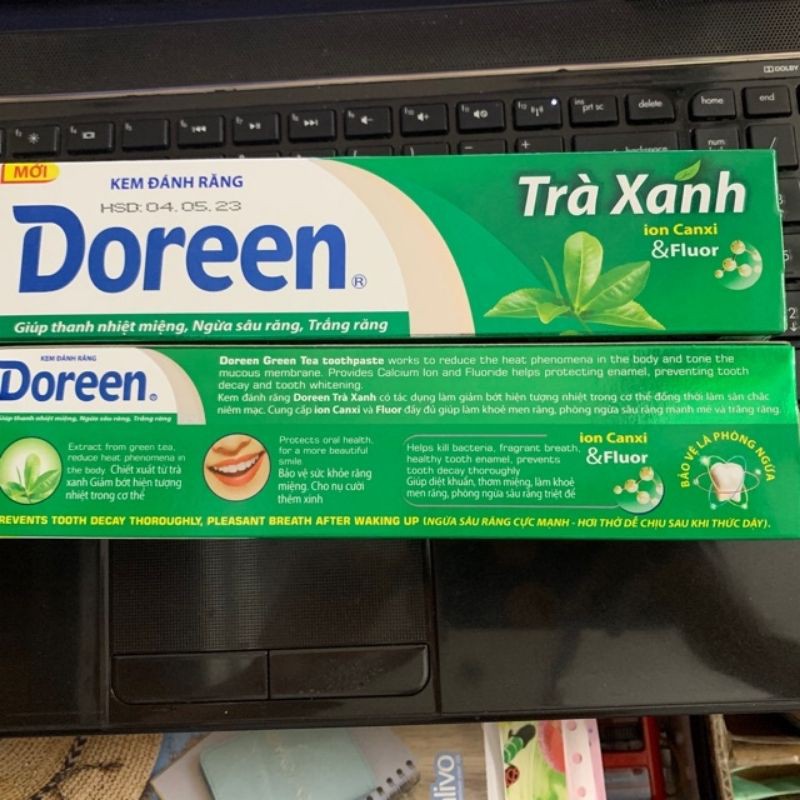 Kem đánh răng Doreen 3 hiệu quả tuýp 180g