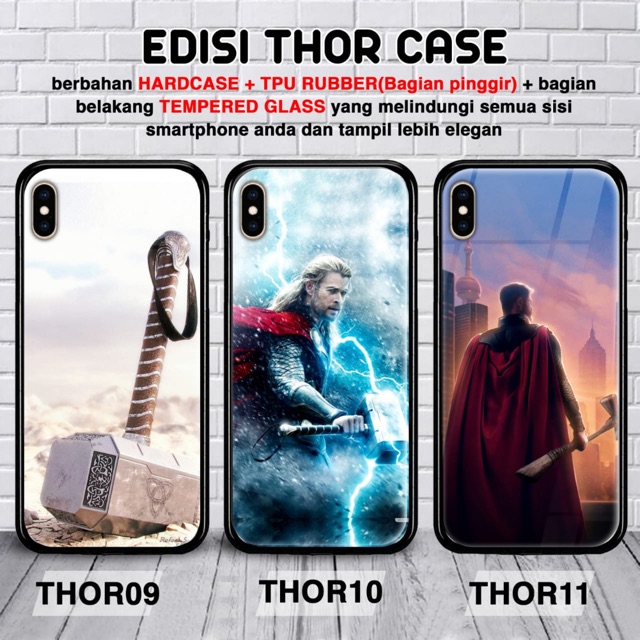 Ốp Điện Thoại Họa Tiết Thor Avenger Cho Samsung J6 Plus A5 2017 A7 2017 A7 2018 A6 2018 A6 Plus Premium