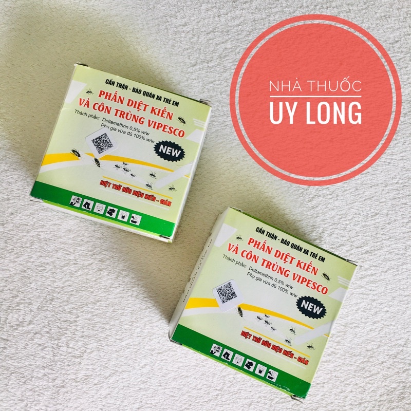 Phấn diệt kiến và côn trùng VIPESCO - phấn vẽ kiến