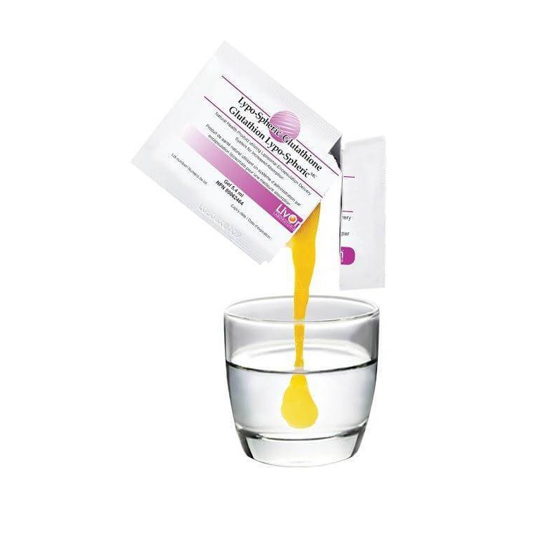 Gel Uống Glutathione Giúp Da Sáng Mịn, Đều Màu, Săn Chắc, Trẻ Hóa Lypo-Spheric GLUTATHIONE LiVon