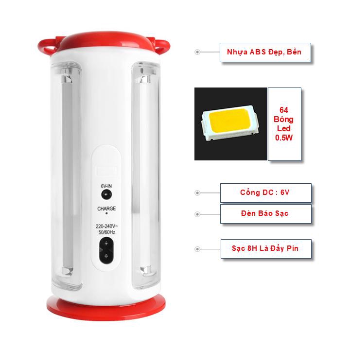 Đèn Led Sạc Siêu Sáng 360 Độ Sang Trọng MARKETVIETNAM Chuyên Dùng Trong Lều Trại | BigBuy360 - bigbuy360.vn
