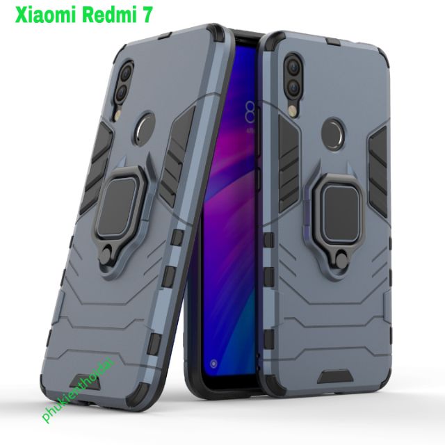Ốp lưng Redmi Note 12 / Note 11T Pro / Poco X4 GT / Redmi 7 chống sốc Iron Man Iring cao cấp siêu bền giá đỡ xem phim