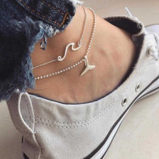 Set 2 lắc chân vòng chân mã E046
