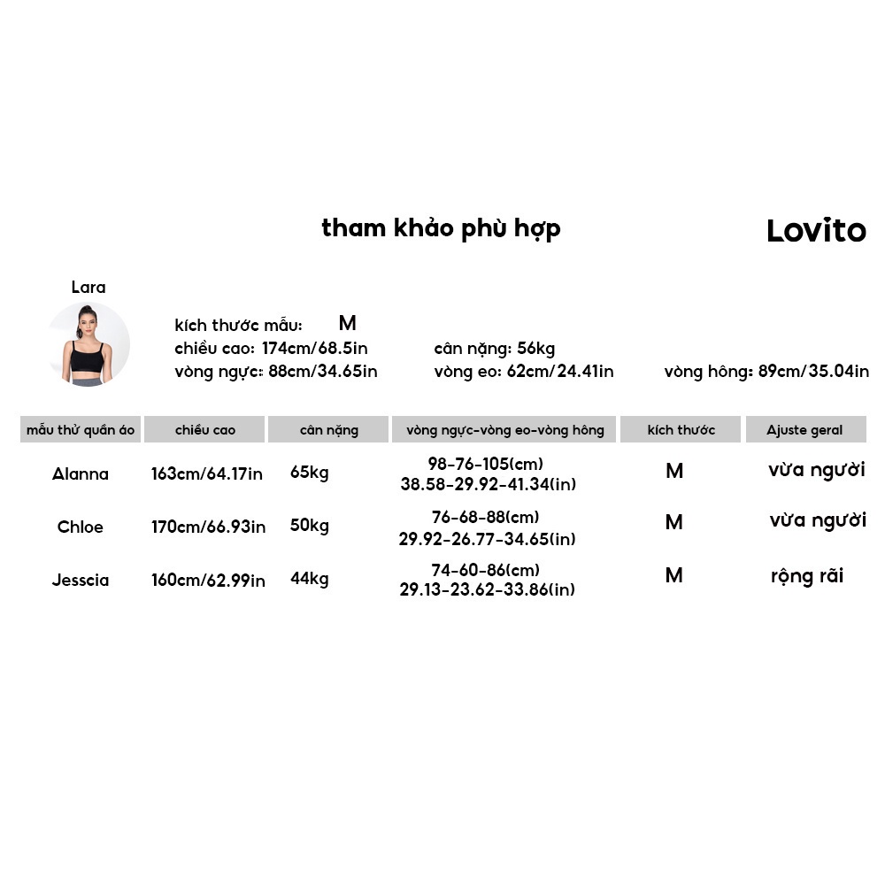 Áo Thun Lovito In Chữ Phong Cách Thể Thao 2 Trong 1 L06036 (Màu Xanh Dương)