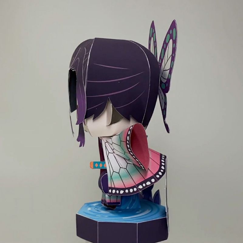Mô hình giấy anime Kochou Shinobu